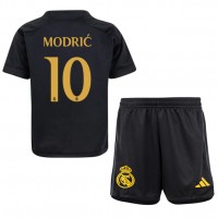 Real Madrid Luka Modric #10 3rd trikot Kinder 2023-24 Kurzarm (+ Kurze Hosen)